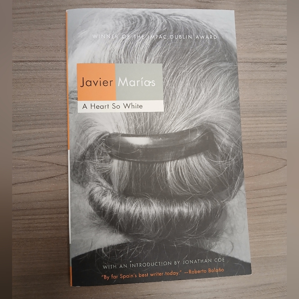 🤩2/$30 A Heart So White By Javier Marias Paperback Book